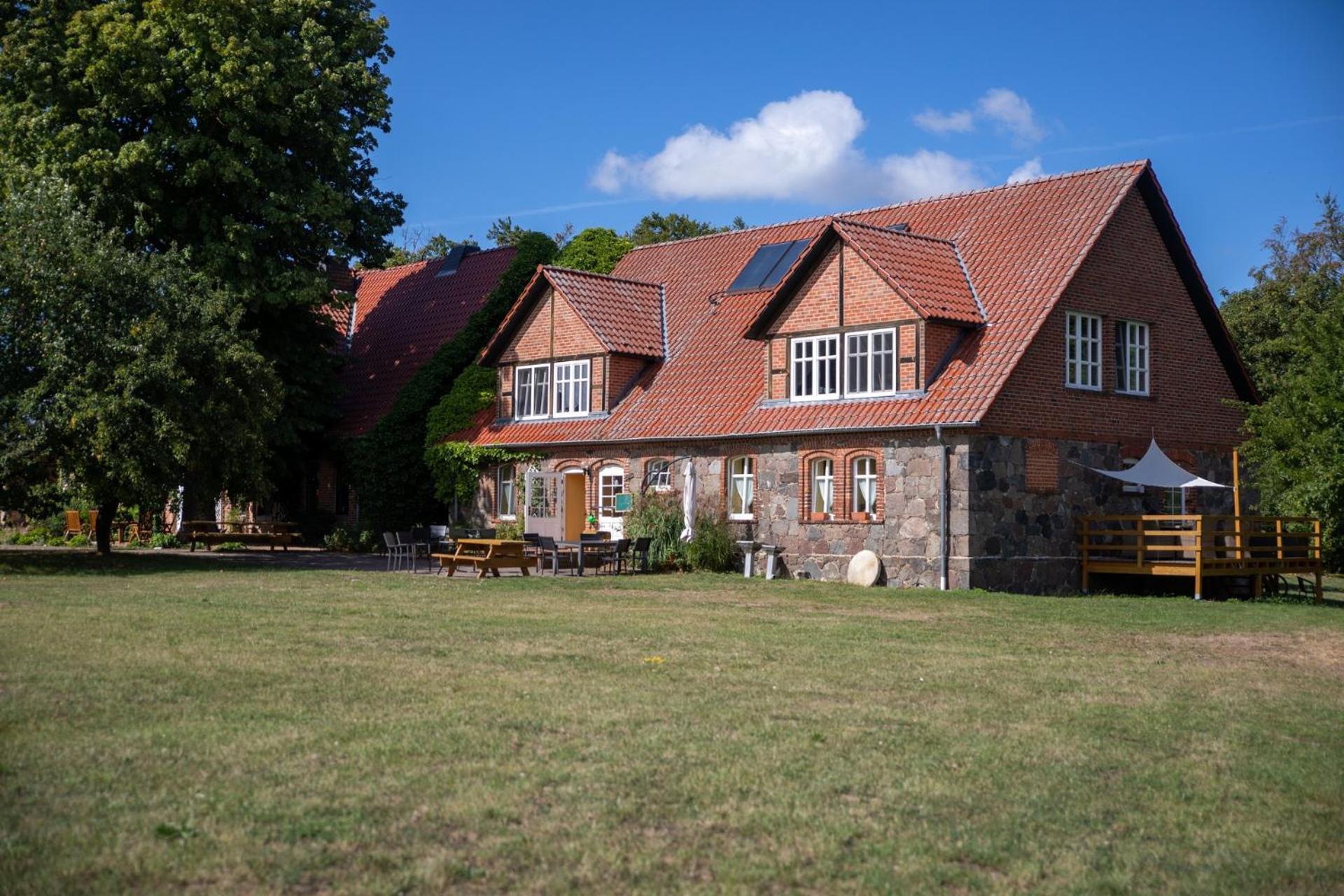 Apartamento Landurlaub Auf Dem Mellenhof Funkenhagen Exterior foto