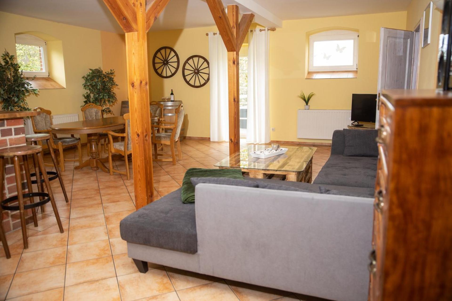Apartamento Landurlaub Auf Dem Mellenhof Funkenhagen Exterior foto